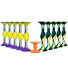 Brinquedos esportivos coloridos 10 pçs ventosa conjunto de dardos de ponta macia jogo de arremesso pop dardos de silicone para interior e exterior 230705