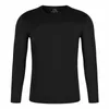 Men's T Shirts Long Sleeve Fast Dry Round Neck T-shirt Custom Breathable Culture Shirt Sports Fitness Outdoor Printed Logo Running Work