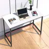 Table d'écriture d'étude de cahier d'ordinateur portable de PC pour le bureau multifonctionnel simple de poste de travail de bureau à la maison, blanc 39 pouces