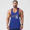 Linne för män Muscle Herr Gym Bodybuilding Västar Fitness Träning Bomull Ärmlös Man Sommar Fritid Singlet Solid Väst Kläder 230704