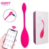 Nxy Vibrators Nouvelle APP Contrôle Oeuf Vibrant Kegel Balls Vibromasseur Vaginal Point G Stimulateur De Clitoris Couple Flirt Sex Toys Pour Femmes 230627