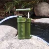 Curtains Pump Survival Water Filter Tourist Outdoor Cleaning Purification System Camping Soldier Tourism Filtering Supplies 1000 L Liters