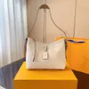 Édition limitée L Carryall sac fourre-tout vintage en cuir véritable gaufré design sac à provisions pochette sac à main marque de luxe épaule messager paquet sacs de soirée