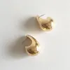 Ohrstecker, eingetroffen, goldfarben, Tropfenform für Frauen und Mädchen, eleganter, wunderschöner Böhmen-Schmuck