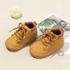 Outdoor Kidsun 2021 New Arrival Baby Shoes Simple Disual Kid Shoes Laceup Hookloop Nonslip Soft Rubber Sole Fitst Fitst Walkers