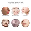 7 couleurs PDT lumière LED visage photon thérapie machine élimination des marques d'acné masque facial blanchissant rajeunissement de la peau photorajeunissement photothérapie outils de beauté
