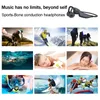 K7 IPX8 Vattentät simning Trådlös Bluetooth -hörlurar MP3 -spelare Sport Earphone Bone Lednings HEADSET Kör Diving Earuds Mic1249672