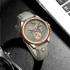 Inne zegarki Szwajcarska marka POEDAGAR Męski zegarek Fashion Top Luksusowy sportowy męski zegarek Wodoodporny Luminous Leather Date Quartz Watch Men's Box 230704