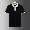 Fashion Boss Polo Mens Shirt Short Sleeved Designer Luxury Lapel Letter High-quality Top Casual Business Slim Fitting T-shirt M-xxxl