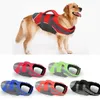 Vêtements pour chiens été sécurité gilet de sauvetage pour animaux de compagnie Portable respirant pour chiot gros chiens gilets vêtements gilets de sauvetage maillots de bain animaux maillot de bain 230704