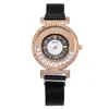 Horloges Dames Horloges horloges van hoge kwaliteit Quartz-Batterij Luxe Diamond WrisWatch