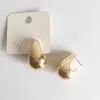 Ohrstecker, eingetroffen, goldfarben, Tropfenform für Frauen und Mädchen, eleganter, wunderschöner Böhmen-Schmuck