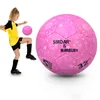 Balls Pink Soccer Ball Официальный размер 4 5 футбол для женщин девочки дети на открытом воздухе.