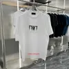 23SS T-shirt męski Designerska koszula Nadruk Gorąca wiercenie Krótki rękaw Casual Oddychająca bluza Amerykański Marynowany Zużyty Krótki rękaw Najwyższa jakość Bawełna Top dla par