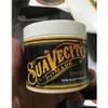 Pomades Waxes Suavecito Pomade Gel 4 унции 113 г Сильный стиль, восстанавливающий древние пути, большие скелетные волосы, зачесанные назад, масло, воск, капли грязи Dhlvy