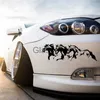 ملصقات السيارة CK3386# Running Horses Vinyl Car Sticker مقاومة للماء بارد مقاوم للماء قابلة للإزالة ملصقات السيارات ذاتية السيارات X0705