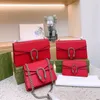 حقيبة الكتف Crossbody حقيبة اليد محفظة حمل Twill Messenger Postmen Chain Square Envelope Envelop