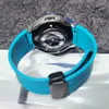 Original Silicone Strap+Case för Samsung Watch 6 40 44mm Magnetic Buckle Band Galaxy Watch 6 Classic 43 47mm Case