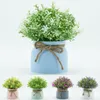 装飾花耐久性のある鉢植えシミュレーションフラワー観賞用 5 色人工美しい