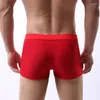 Kalsonger Märke Herr Underkläder Trosor Herr Mesh Cueca Masculina U Pouch Man Trosor Gay Ropa Byxor