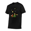 Men's T Shirts Little Prince Shirt Le Petit Looking At The Stars Man Beach T-Shirt Short Sleeve Printed 100 Cotton Tee