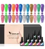 Esmalte de uñas 12 piezas / set Venalisa gel de uñas pulido tierra marrón hermosa serie de colores libre de hemoglobina gel de salón de uñas sin pigmento perfecto 230704