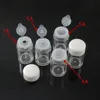 10 ml Klar Empry Kosmetische Sifter Lose Pulver Gläser Behälter Schraubdeckel DIY Flasche Für Make-Up Werkzeuge Nachfüllbare Flaschen F3527 Qvdaa