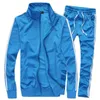 Herrjackor Herrset Sportkläder Höst 2-delade set Sportkostym Herr Jacka Byxor Sweatsuit Man Jogging Sporting Träning Träningsoverall Herr 230705