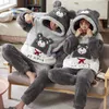 Indumenti da notte da donna Regalo di Natale Coppia promozionale Onesies Pigiama Donna e uomo Homewear Panni Set Abbigliamento da notte Addensare