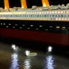 Diecast Model 1881 82996 99023 9090Pcs Movie Titanic Grote Cruiseboot Schip Bouwstenen Bakstenen Diy Speelgoed Kinderen Jongens geschenken 10294 230705