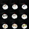 Circular Square Crystal Diamond Stud Earrings Ladies Ear Studs Banshee Portrait Ear Clip Greece Meander Pattern Jewelry Accessories Gift XVER17