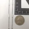 5 Stück / Los Silber Damen Mädchen Halskette Kabelkette Stahlrohr Link Edelstahl dünn 2 mm 18-24 Zoll Wählen Sie die Länge