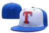 Bra kvalitet Rangers T letter baseballkepsar Swag Hip Hop Keps för män Casquette Bone Aba Reta Gorras Bones kvinnor Monterade hattar H2-7.6