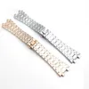 28 mm Steel Armband Watch Band Strap Fit For A P Royal Oak Offshore 42mm Model Watch