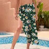 Women's Swimwear Smock Europe And The United States Summer Long Skirt Beach Sun Cardigan Bikini