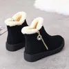 Stövlar Dam Vinter Sneaker Skor Fin Varm Plysch Snö Bomull Mellanrör För Casual Outdoor Damer