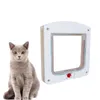 Transportery dla kotów Kontrolowane wejście i wyjście dla zwierząt Okno Drzwi Bezpieczny otwór Materiały eksploatacyjne Rozmiar S Brązowy