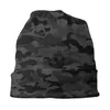 Bérets Camouflage Bonnet Chapeau Cool En Plein Air Skullies Bonnets Pour Hommes Femmes Tricot Chapeaux Printemps Head Wrap Cap