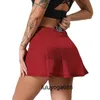 New 23ss lulus Pleated Tennis Skirt Lemens Women Gym Clothes Sports Shorts Female Running Fitness Dance Yoga Underwear Beach Biker Golf Skirts