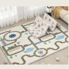 Play Mats 2cm Thick Baby Mat Crawling Mother Kids Foldable XPE Rug Room Climbing Foam Soft Floor Activity Gym Toys Gift 230705