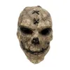 Maschere per feste Halloween Spaventoso Skull Masque Costume Copricapo Puntelli Cosplay Maschera a forma di spaventapasseri Full Face 230705