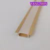 Free Shipping Hot 2 meters/pcs 6000 Series Grade LED aluminium profile for LED Strips and Rigid Bar light Housing