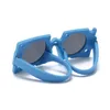Gafas de sol Babieojo Niños Gafas cuadradas polarizadas para niños Niños y niñas Protección UV400 Gafas Edad 03 años 230705