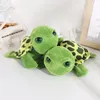 1 Stück Schildkröte Plüschtier Big Eye Green Plüschpuppe Stofftier Schildkrötenspielzeug