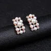 Lega di gioielli delle donne stabilite dell'orecchino della collana della perla di nuovo modo che placcano 230628