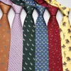 Bow Ties Men And Women's 9cm Polyester Printed Arrow Casual Tie Animal Series