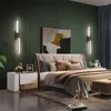 Wall Lamp Modern Simple Luxury LED Living Room Corridor Lamps El Bedroom Bedhead Minimal Long Strip Indoor Lighting
