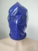 Fétiche pvc faux cuir momie body Spandex sac de couchage Zentai Catsuits cosplay déguisement fermeture à glissière avant peut masque amovible