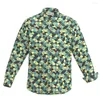 Men's Casual Shirts Long-sleeve Button Shirt For Holiday 2023 Hawaiian Spring 3D All Over Printed Mens Beach Fashion Lapel Colorful