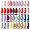 Nail Gel ROSALIND Nail Polish Red Yellow Series Gel Varnishes All For Manicure Nails Art Base Top Coat UV Semi Permanent Nail Gellak 230706